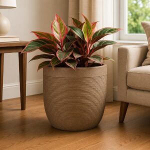 Home unique wooden vase