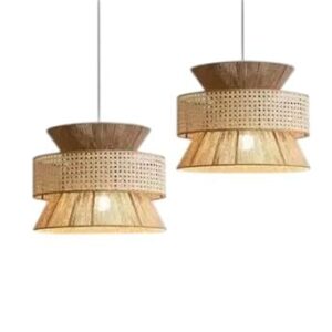 Home rattan lamp